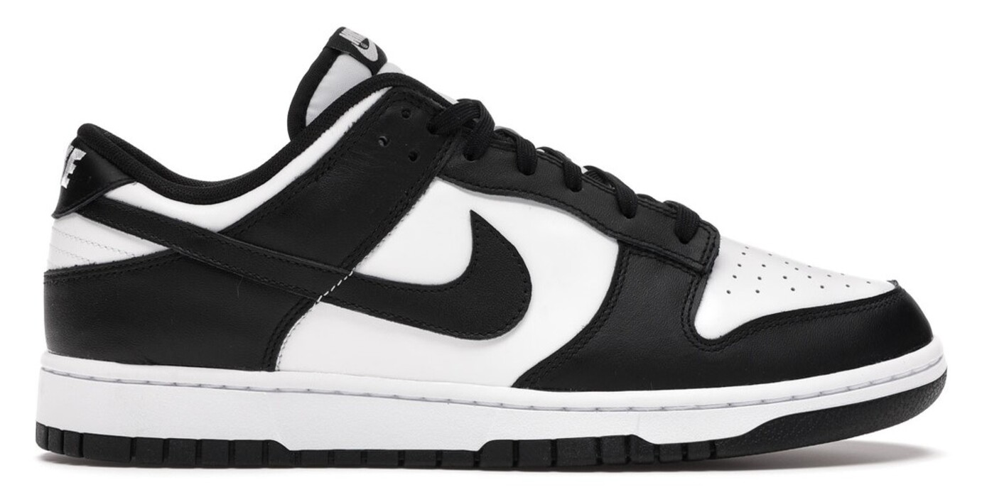 W Nike Dunk Low Black And White 